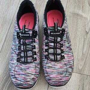 Skechers Air Cooled Memory Foam Slip On Sneakers